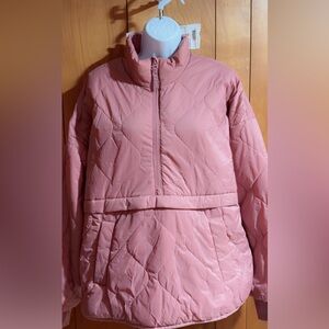 Old Navy Women's Blush Quilted Puffer Jacket